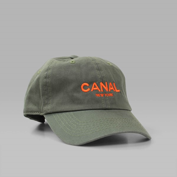 CANAL ADULT HEADWEAR CAP OLIVE ORANGE 